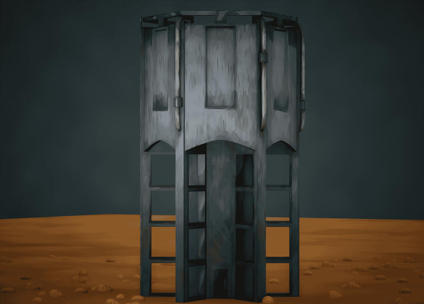 Stylized Water Tower